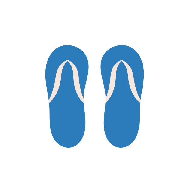 沙滩凉鞋，舒适鞋，夏日鞋图片下载