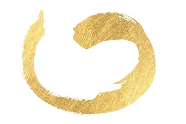 笔触金色背景材质(摘要)图片下载