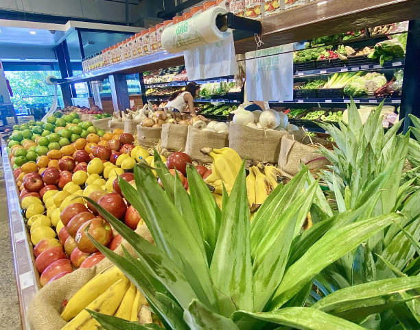 水果和蔬菜杂货市场图片下载
