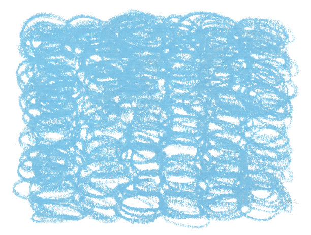 手绘蜡笔笔画纹理。蓝色煤炭背景。图片下载