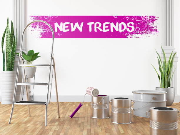 墙体彩绘与房屋装修新趋势图片下载