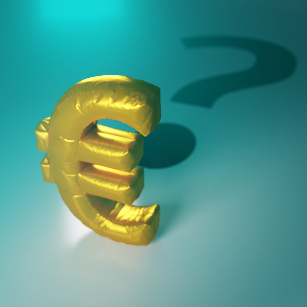 气球欧盟标志问号图片下载