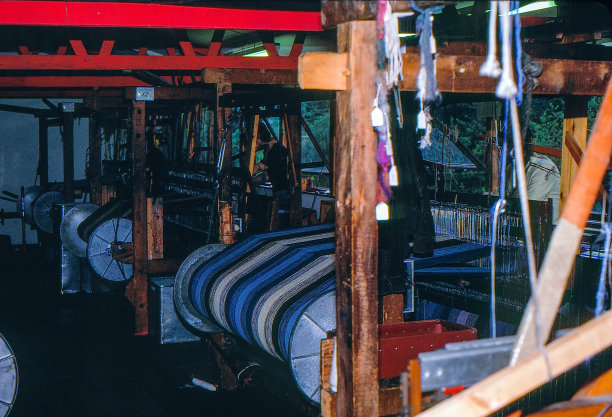 80年代旧正片扫描，Avoca Handweavers, Wicklow郡，爱尔兰图片下载