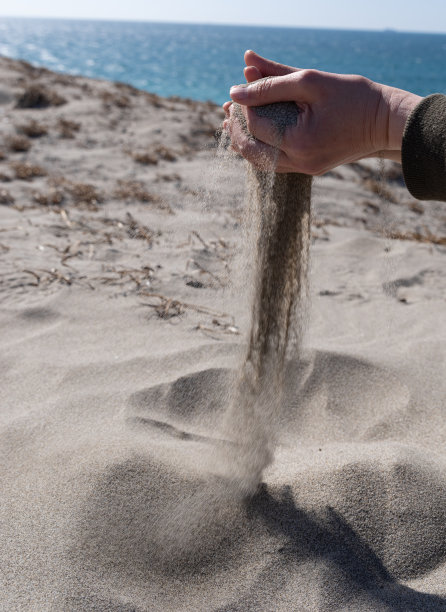 光滑的沙滩图片下载