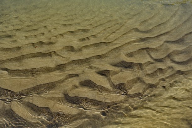 水下沙丘图片下载