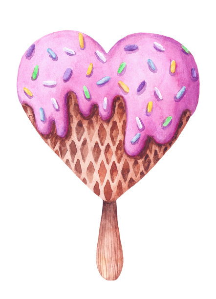 冰淇淋插图图片下载