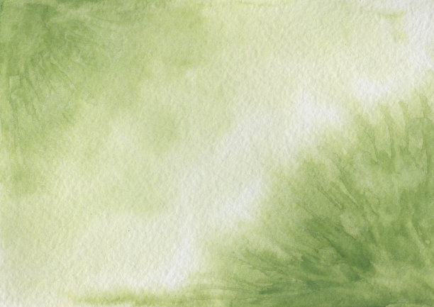 水彩普罗旺斯背景。绿色的背景图片下载