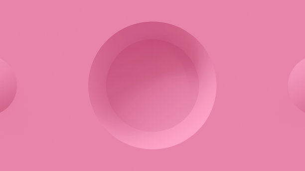 白色3D背景模板宽边距凹图片下载