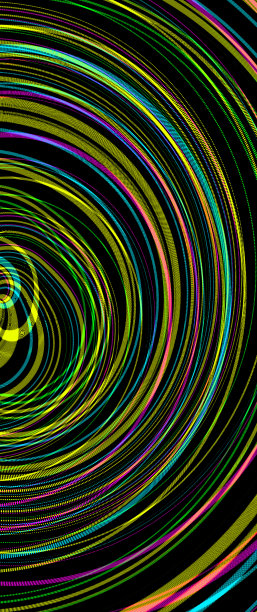 摘要复古波图图片下载