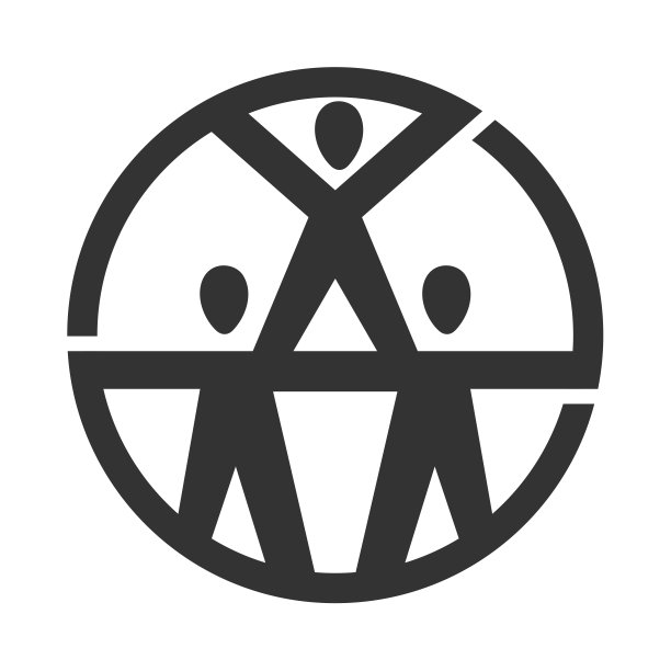 团队概念标志模板图标插图品牌标识。孤立和平面的插图。矢量图形图片下载