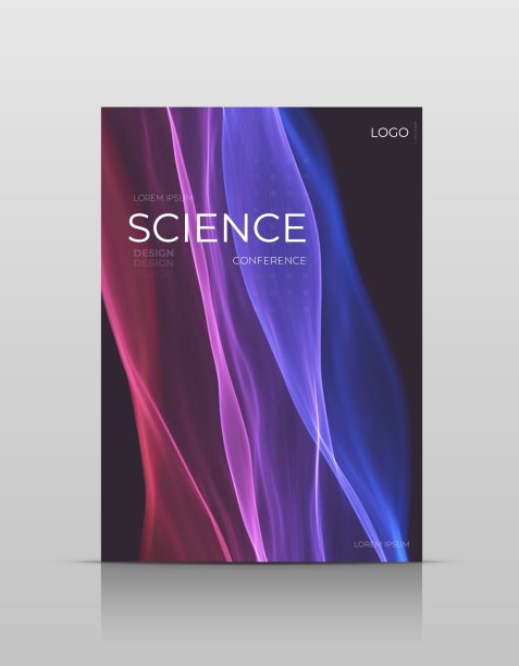 覆盖波设计。飞行者运动风格。流量曲线线元。霓虹灯渐变波浪照明。图片下载