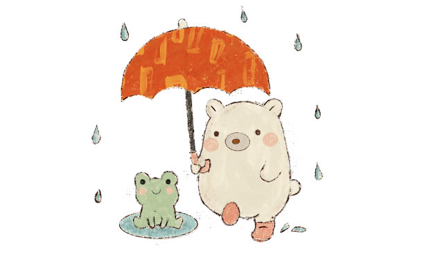 熊带伞图片下载