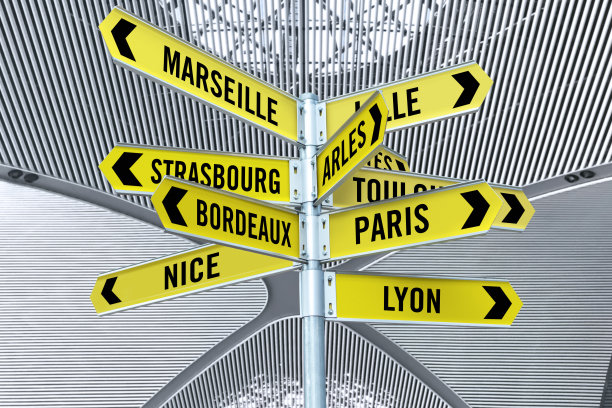 法国城市标志图片下载