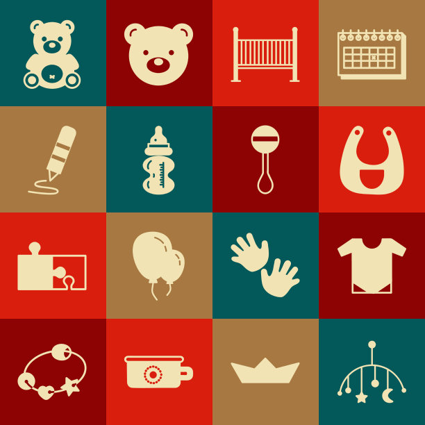 套婴儿婴儿床挂玩具连体衣围兜摇篮图片下载