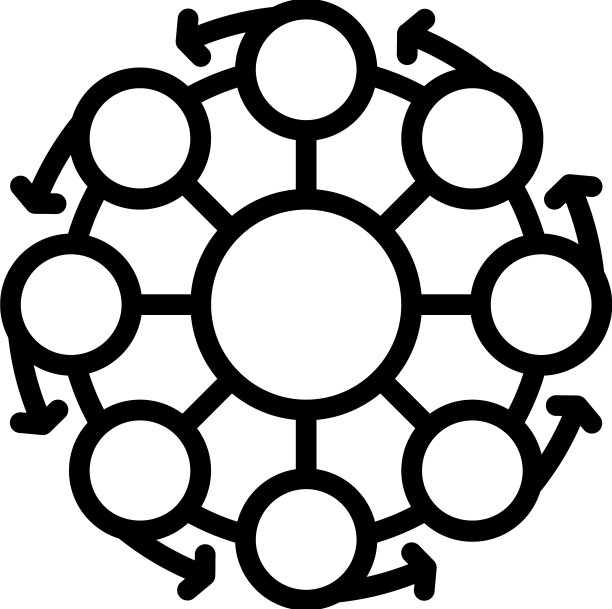 饼图人口增长轮廓图标图片下载
