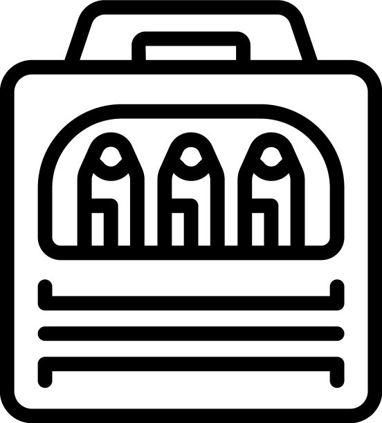 艺术家画家图标轮廓画架工艺图片下载