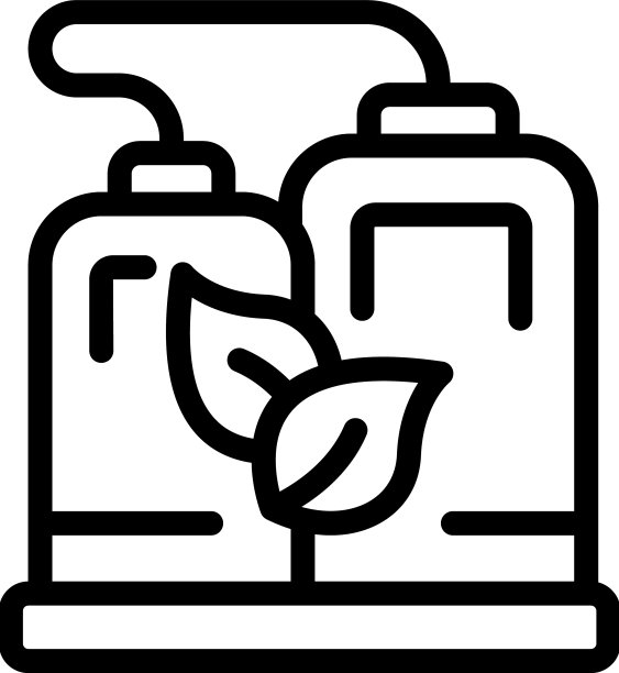 生物燃料箱图标轮廓生态站图片下载