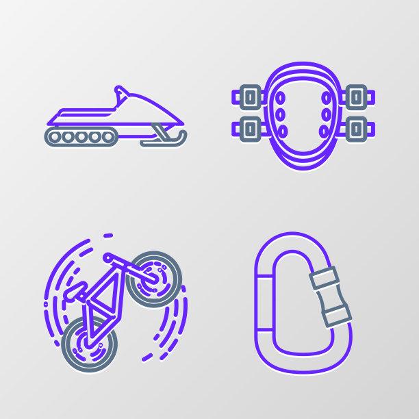 套线钩自行车把戏护膝和图片下载