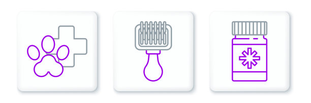 设行狗药瓶及兽药丸图片下载