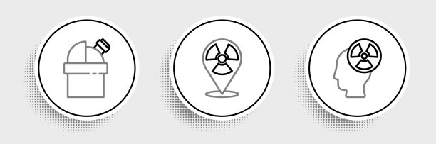 设置线头和辐射符号天文图片下载