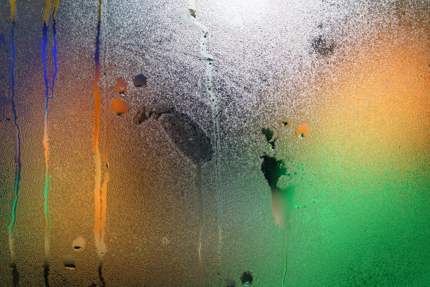 玻璃上的水的抽象图片图片下载