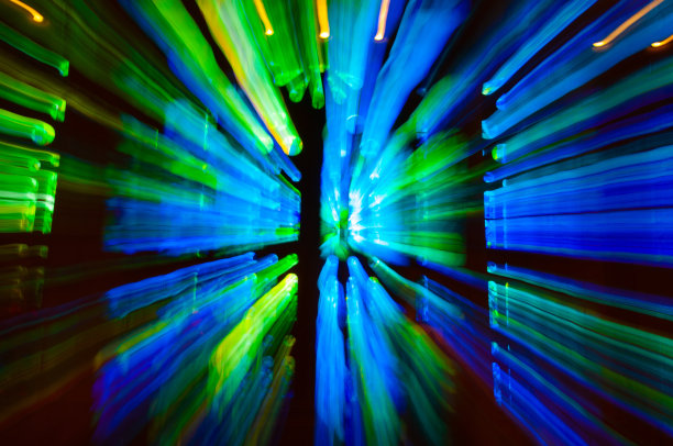 虚幻的抽象灯光效果图片下载