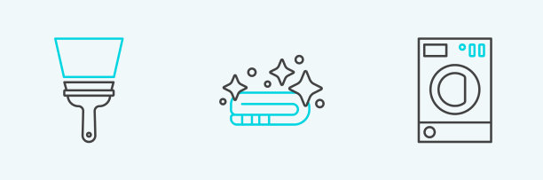 设置线垫圈橡胶清洁剂的窗户和图片下载