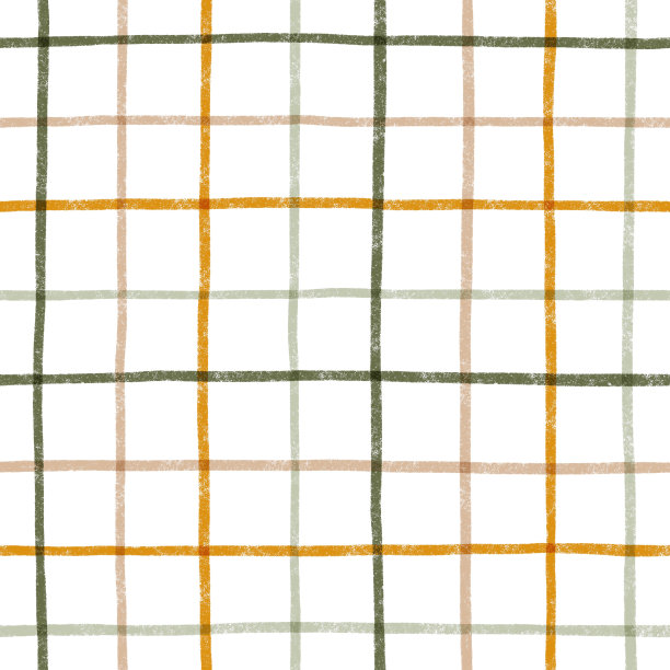 棕色和绿色格子图案说明图片下载