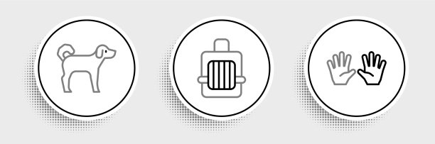 套行医用橡胶手套狗和宠物携带图片下载