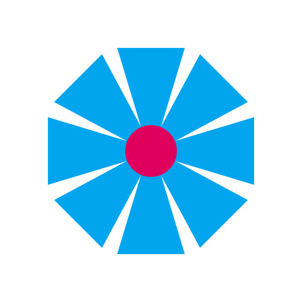 Y2K炫彩花朵矢量插画图片下载