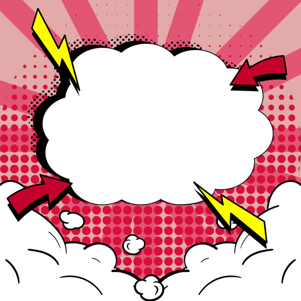 漫画设计框架。相框设置爆炸气泡为添加拼贴，滑稽可爱的漫画照片收集为推广图片下载