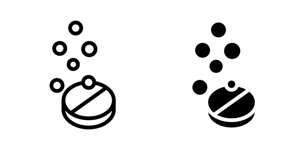 药丸图标模板图片下载