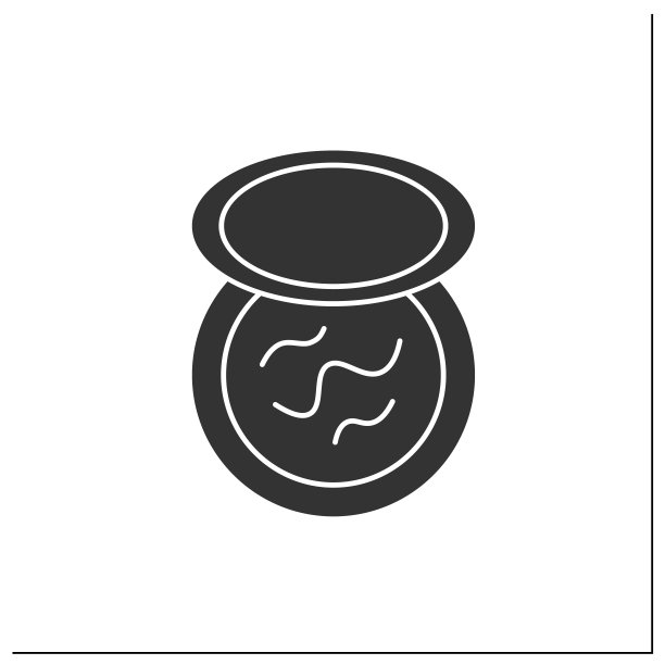 腮红字形图标图片下载