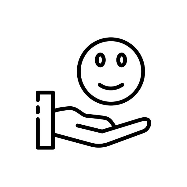 反馈集图标。点评，微笑，贴纸，评分，表情，五星，心情好，评论，点击，评价服务水平。印象的概念。白色背景上的矢量线图标图片下载