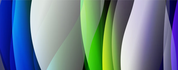 新潮简单的流体色彩梯度抽象图片下载