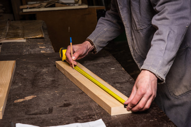 木架制造的技术图纸、设计和标记图片下载