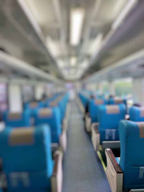 印度尼西亚火车上的模糊照片图片下载