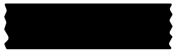 黑色washi胶带胶粘剂掩蔽矢量图标。图片下载