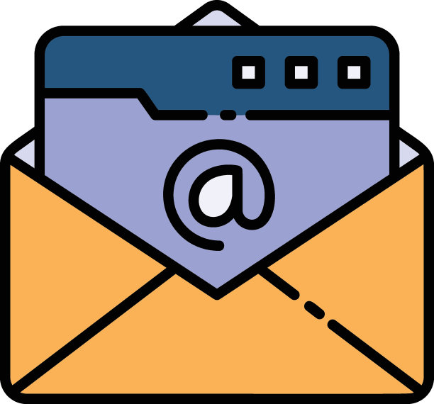 Web邮件概念，界面使用浏览器检查邮箱矢量图标设计，云计算和Web托管服务符号，控制面板图标集股票插图图片下载