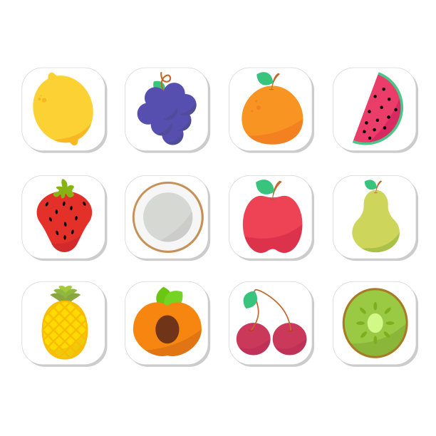 食物图标和图案图片下载