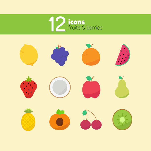 食物图标和图案图片下载