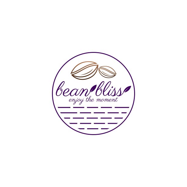 矢量插图Bean Bliss线艺术风格。图片下载