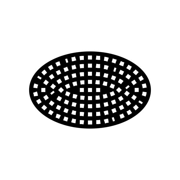地板垫客厅字形图标矢量插图图片下载