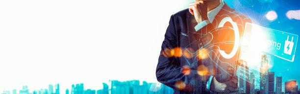 电动汽车虚拟现实概念，电动汽车充电站提供绿色能源和可持续来源的生态电力，供应给充电站，以减少二氧化碳排放。图片下载