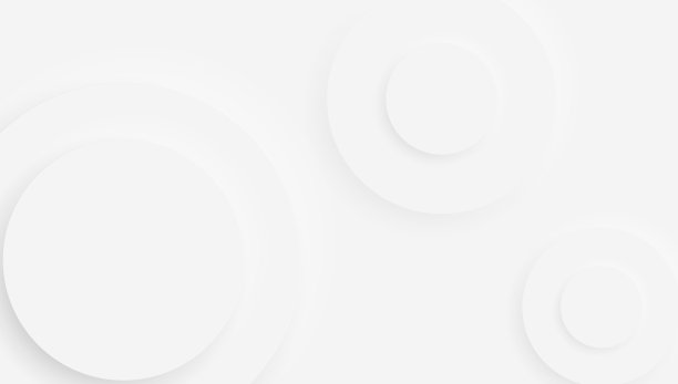 简约优雅，现代白色背景抽象圆形阴影叠加金色线条效果设计矢量插图图片下载