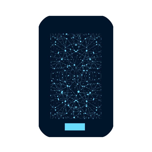 蓝线在技术概念中是相连的图片下载