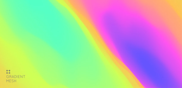 带有动态效果的抽象背景。创意设计海报与充满活力的梯度。矢量插图的广告，营销，演示。手机屏幕。图片下载