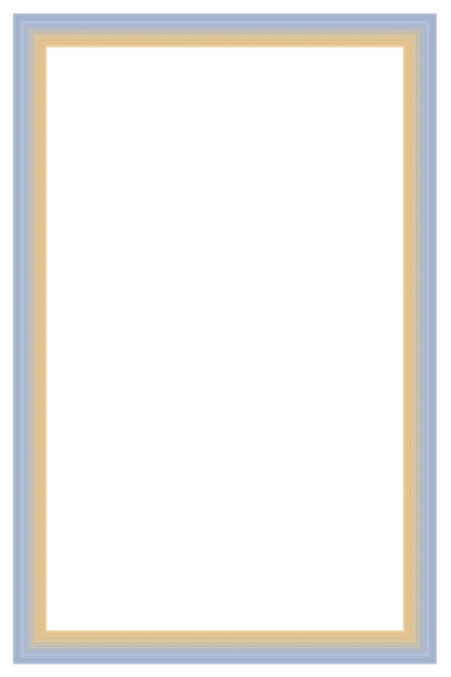 垂直相框的照片和设计与长宽比2到3在白色背景。图片下载