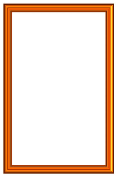 垂直相框的照片和设计与长宽比2到3在白色背景。图片下载