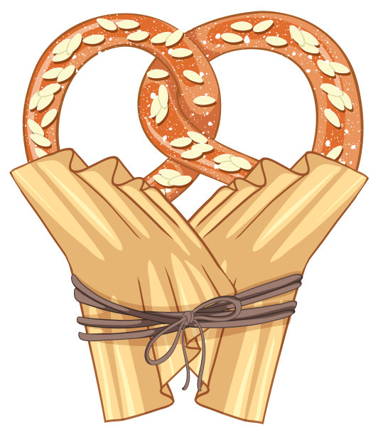 椒盐脆饼，面包，零食图片下载